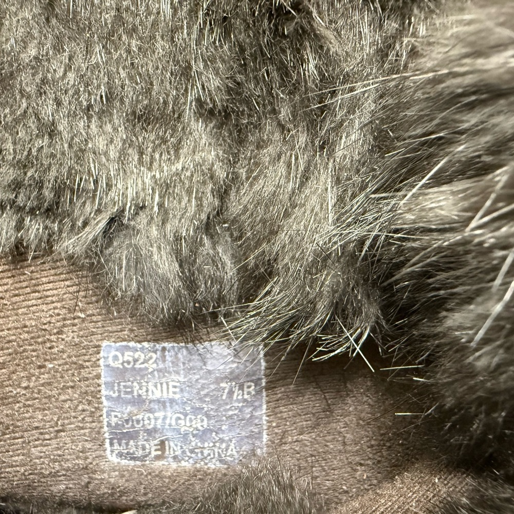 Vintage Coach Rabbit Fur Signature Winter Boots – 2008/2009 - Picture 7 of 7